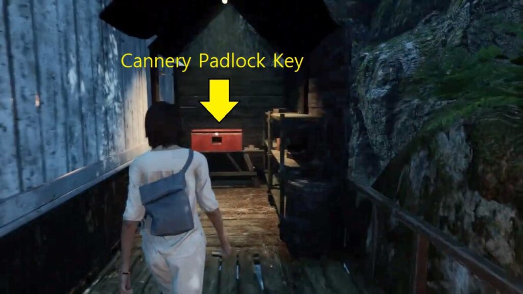 Cannery Padlock Key location